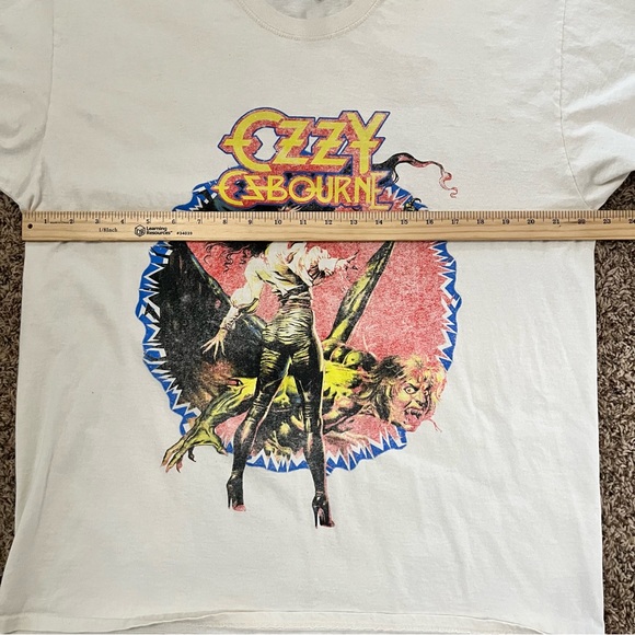 Ozzy Osbourne The Ultimate Sin Tour '86 Graphic Tee - Modern Reprint - XL - Picture 8 of 12